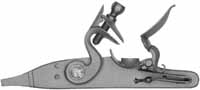 Bedford County right hand, flint lock, by L&R